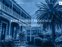 Tablet Screenshot of kewstudentresidence.com.au